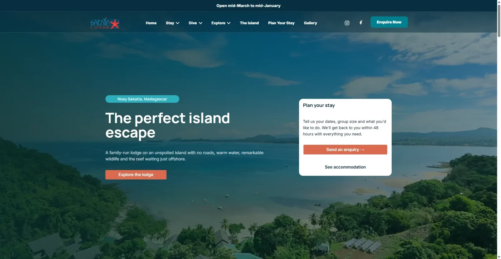Sakatia Lodge project reference
